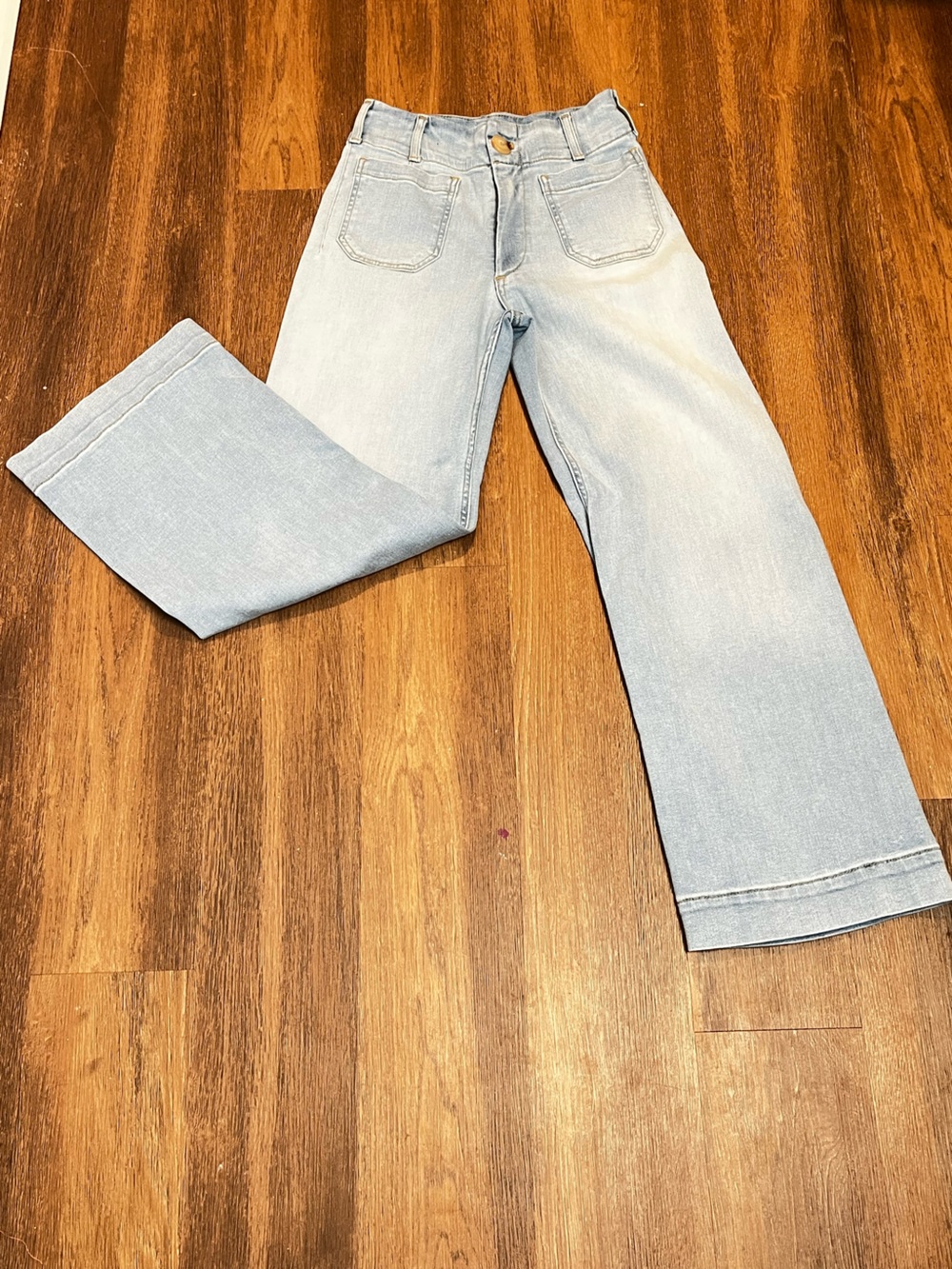 Maeve The Colette Light Denim Jeans with Front Pockets Size 25P - Picture 6 of 8